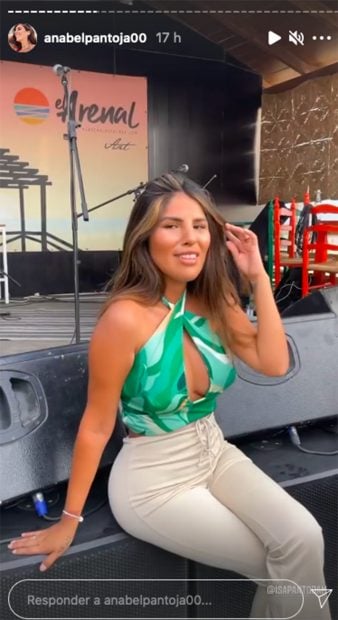 Anabel Pantoja, presume de prima en sus redes sociales./Instagram @anabelpantoja00
