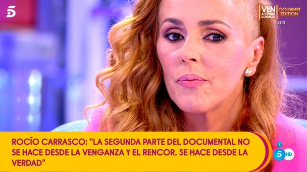 Roc&iacute;o Carrasco ha dado detalles sobre su nueva docuserie / Mediaset
