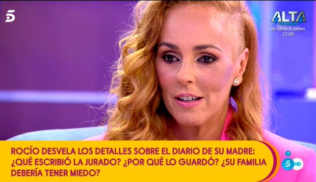 Roc&iacute;o Carrasco ha regresado a 'S&aacute;lvame' tras sus vacaciones / Mediaset