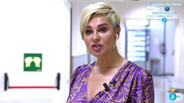 Ana María Aldón ha acudido este sábado a 'Viva la vida'./Telecinco