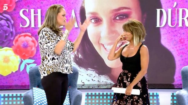 Shaila D&uacute;rcal en 'Viernes Deluxe'./Telecinco