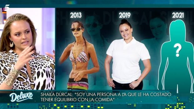 Shaila D&uacute;rcal en 'Viernes Deluxe'./Telecinco