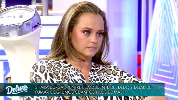 Shaila D&uacute;rcal en 'Viernes Deluxe'./Telecinco