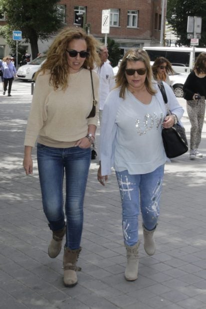 Terelu Campos y Roc&iacute;o Carrasco en una imagen de archivo./Gtres
