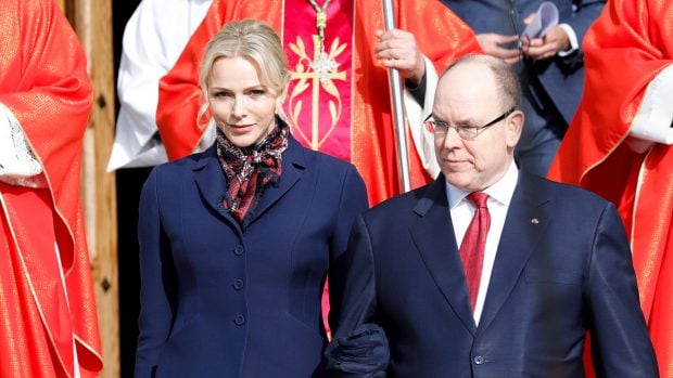 Alberto y Charlene de M&oacute;naco