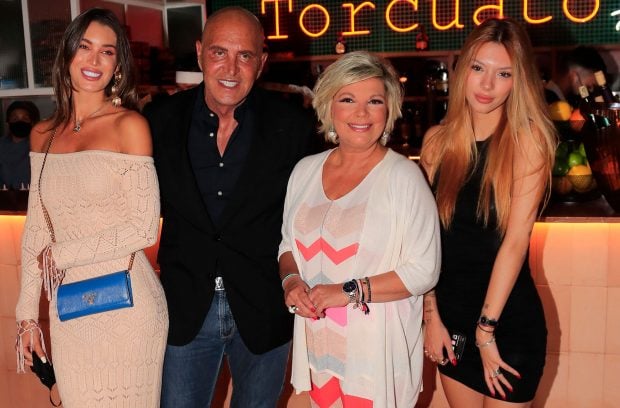 A la fiesta de cumplea&ntilde;os de Terelu Campos no faltaron amigos como Kiko Matamoros y su novia Marta L&oacute;pez / Gtres