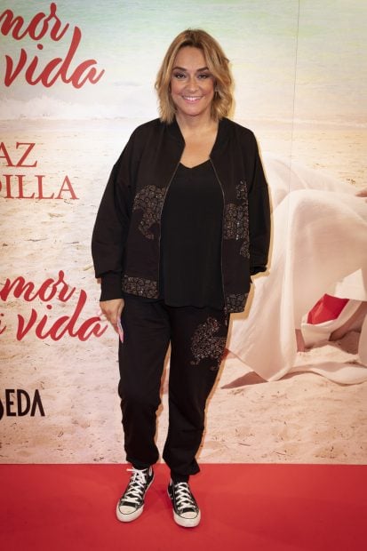 To&ntilde;i Moreno, en la presentaci&oacute;n de la obra de teatro de Paz Padilla 'El humor de mi vida' / Gtres
