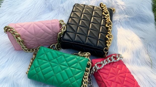 bolso acolchado