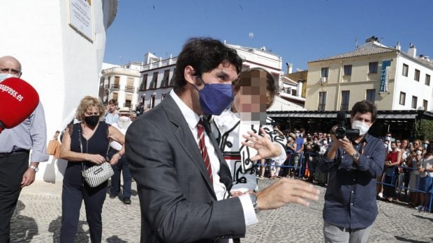 Cayetano Rivera en la Goyesca 2021./Gtres