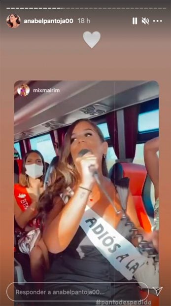 Anabel Pantoja en su despedida de soltera./Instagram @anabelpantoja00