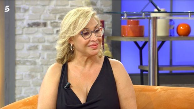 Raquel Mosquera reaparece en televisi&oacute;n tras su &uacute;ltimo ingreso hospitalario./Telecinco