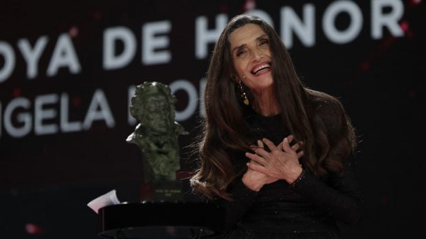 &Aacute;ngela Molina en una imagen de archivo./Gtres