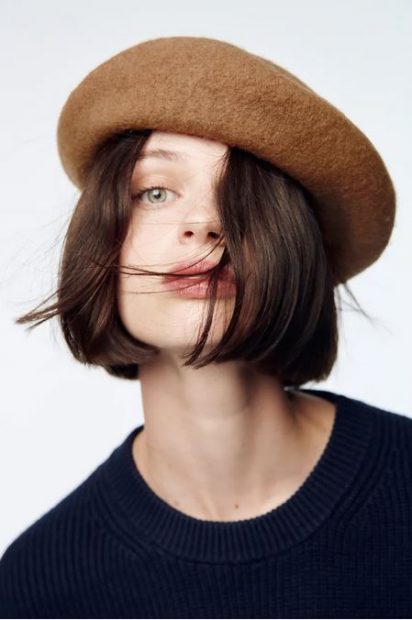 La boina de Zara al m&aacute;s estilo Emily en Par&iacute;s por menos de 15 euros