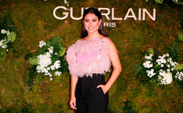 Blanca Su&aacute;rez, durante el evento de este martes con Guerlain / Gtres