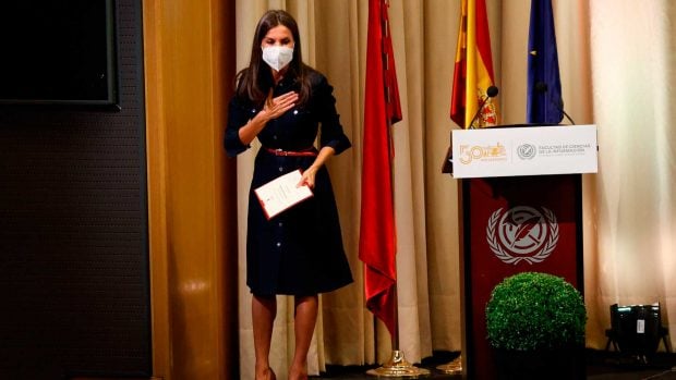 Letizia ha pronunciado un emotivo discurso en la facultad de Periodismo / Gtres
