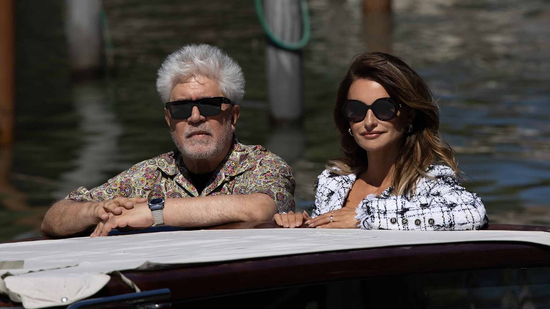 Pen&eacute;lope Cruz y Pedro Almod&oacute;var en el pasado Festival de Venecia / GTRES