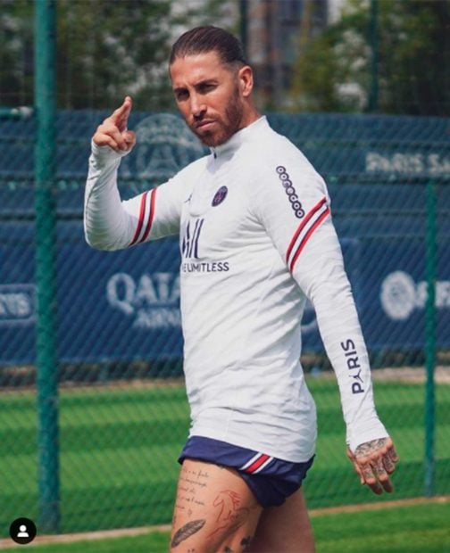 Sergio Ramos entrena pero sigue sin poder jugar / Gtres