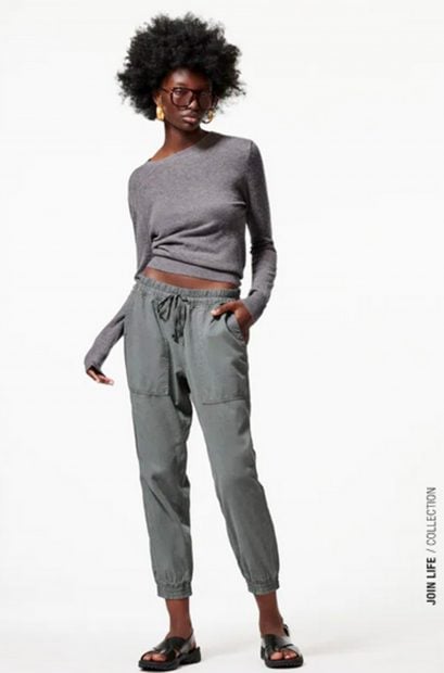Pantal&oacute;n 'The Weekend' de Zara en color gris./Zara