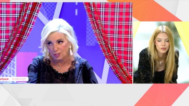 Alejandra Rubio en 'Viva la Vida'./Telecinco