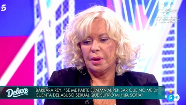 B&aacute;rbara Rey en 'S&aacute;bado Deluxe'./Telecinco