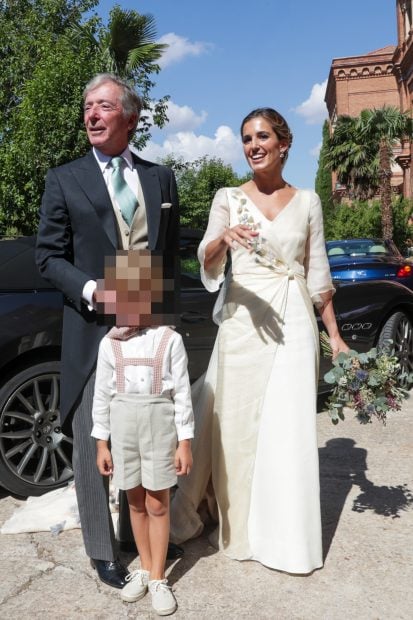 Mar&iacute;a Corsini ha l ucido un vestido nupcial de estilo rom&aacute;ntico./Gtres