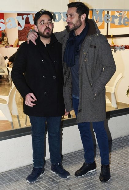 Antonio David Flores y su hijo en una imagen de archivo./Gtres