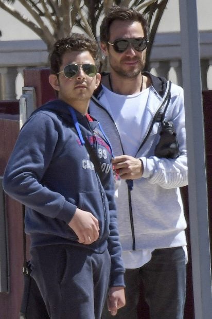 Antonio David Flores y su hijo en una imagen de archivo./Gtres