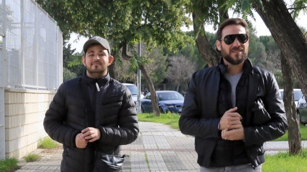 Antonio David Flores y su hijo en una imagen de archivo./Gtres