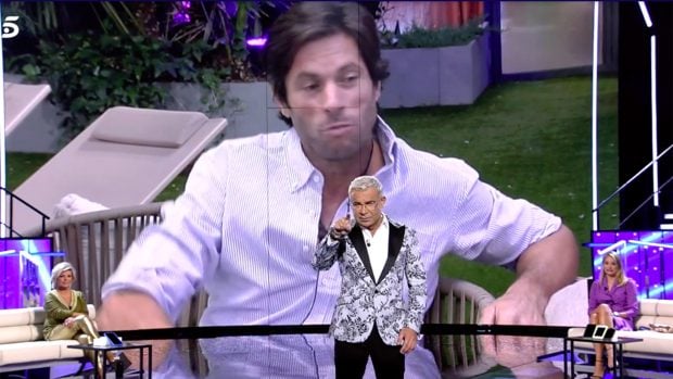Jorge Javier V&aacute;zquez en 'Secret Story'./Telecinco