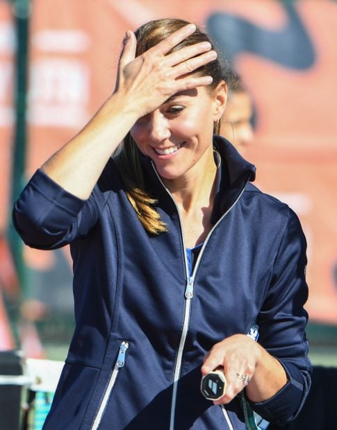 Kate Middleton practicando deporte./Gtres