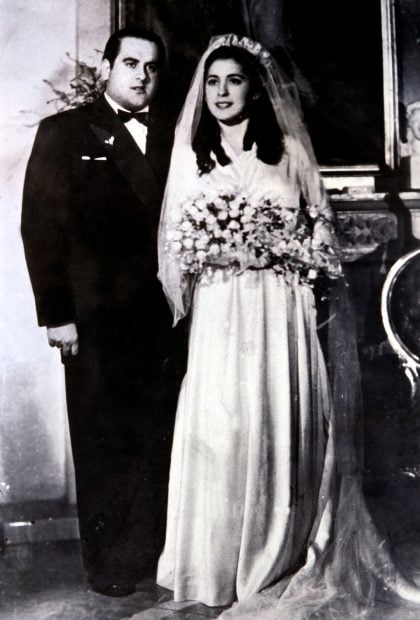 Do&ntilde;a Ana, el d&iacute;a de su boda con Juan Pantoja / Gtres