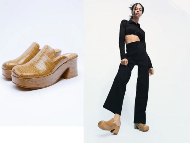 zara sandalias bottega veneta