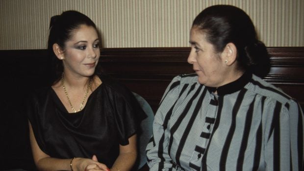 Isabel Pantoja y su madre / Gtres