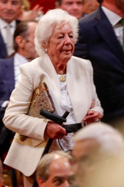 Menchu &Aacute;lvarez del Valle, en una imagen de los &uacute;ltimos a&ntilde;os de su vida / Gtres