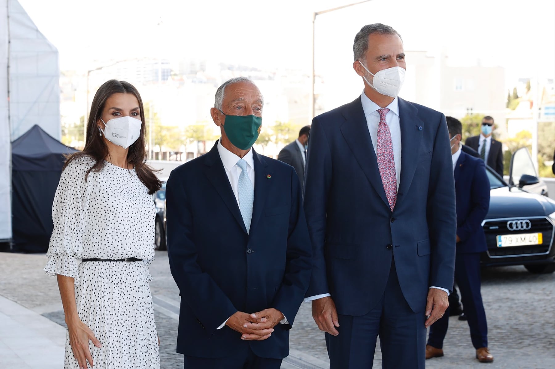 Letizia y Felipe VI en una reciente visita a Portugal / GTRES