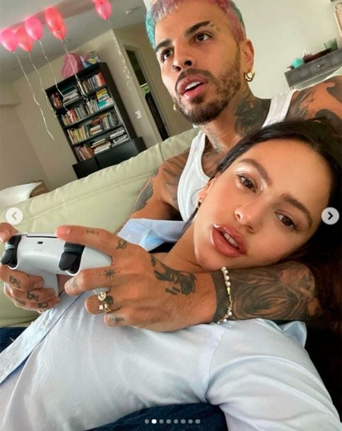 As&iacute; han hecho oficial su romance Rosal&iacute;a y Rauw Alejandro / Instagram