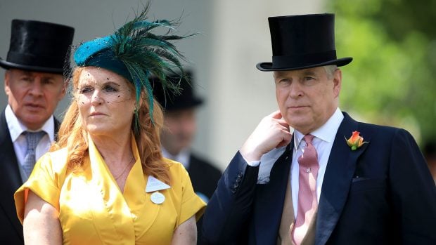 Sarah Ferguson y el pr&iacute;ncipe Andr&eacute;s en una imagen de archivo / Gtres