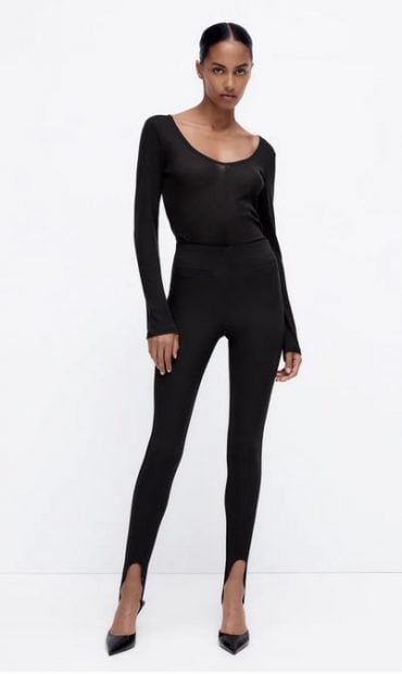 Estas marcas ya tienen los leggings fuseau que triunfaron en los 80