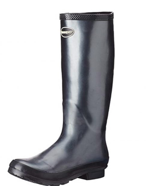 Botas de agua Havaianas en color negro por 29, euros./Havaianas