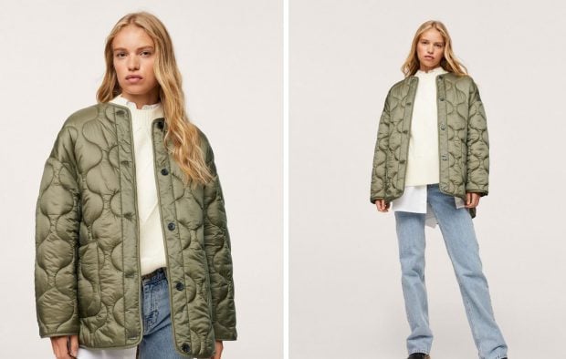 Mango se inspira en Miu Miu para su abrigo 'top' ventas de esta temporada