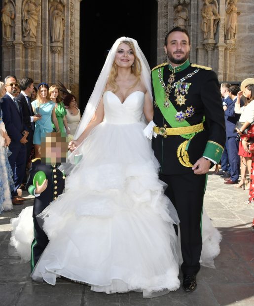 Francisco de Borb&oacute;n y Sophia Karoly ya son marido y mujer./Gtres