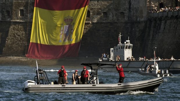 El Rey se ha desplazado este fin de semana hasta C&aacute;diz para poder formar parte de la competic&oacute;n Spain Sail Grand Prix./Gtres