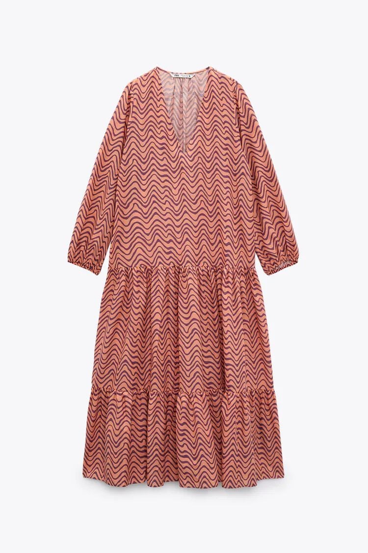 Este es el vestido de Zara con el que Mar&iacute;a F. Rub&iacute;es se resiste a decir adi&oacute;s al verano