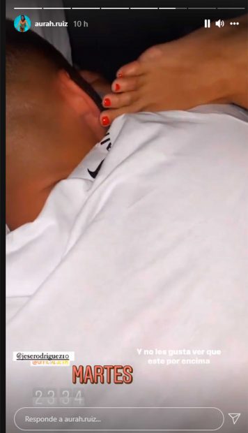 Aurah ha querido dar normalidad a su relaci&oacute;n con Jes&eacute; para acallar los rumores / Instagram