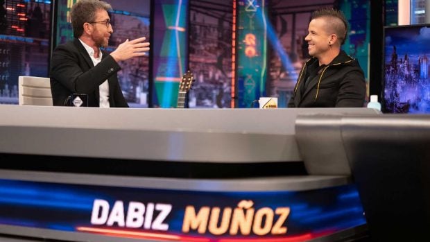 Dabiz Mu&ntilde;oz y Pablo Motos, durante la entrevista / FLICK 'El Hormiguero' 