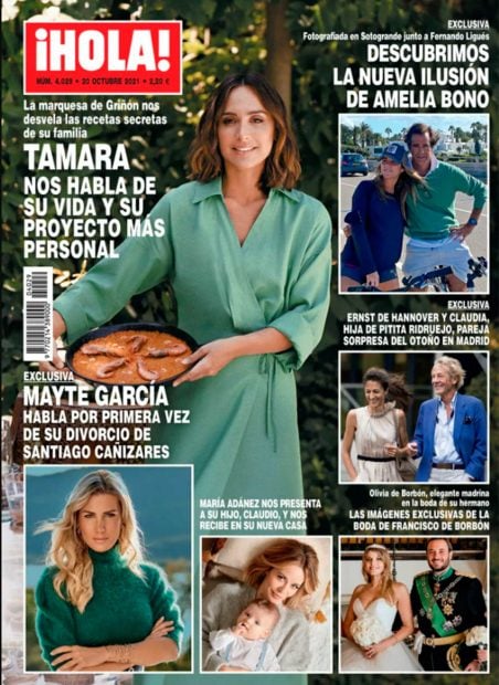 El nuevo amor de Amelia Bono, al descubierto en la revista 'Hola' 