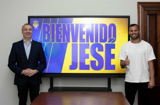 Jes&eacute; Rodr&iacute;guez, durante su presentaci&oacute;n con Las Palmas / Gtres