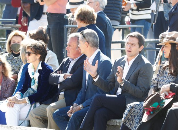 Albert Rivera tambi&eacute;n ha reaparecido en la fiesta de Vargas Llosa, pero sin Mal&uacute; / Gtres