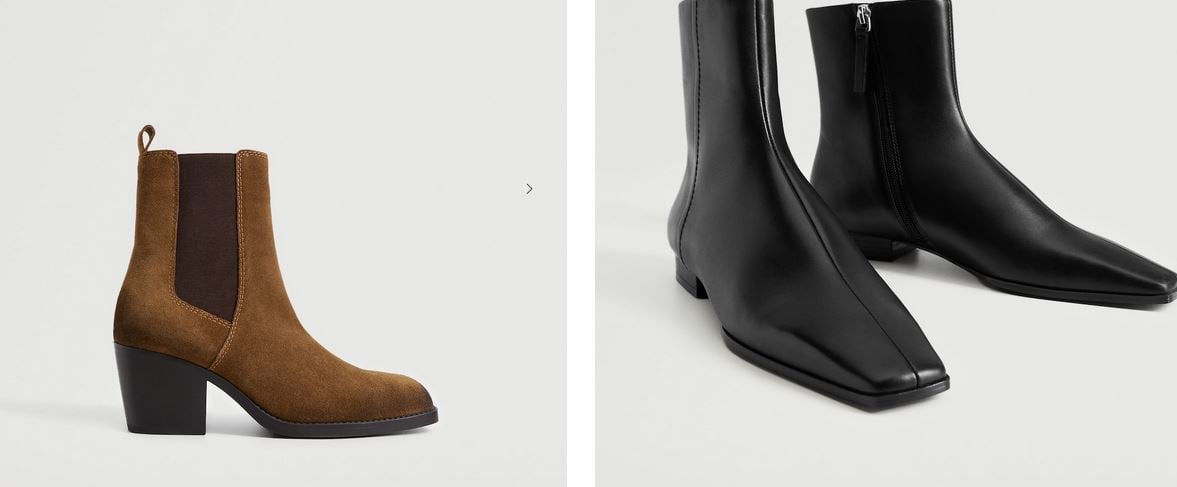Los botines en tendencia para este oto&ntilde;o est&aacute;n en Mango
