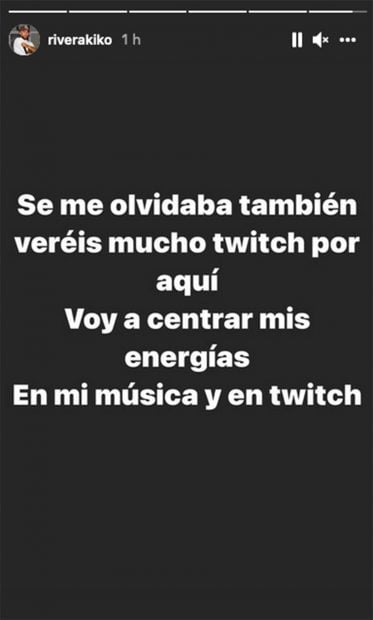 Kiko Rivera se ha expresado a trav&eacute;s de sus redes sociales. /Instagra @riverakiko